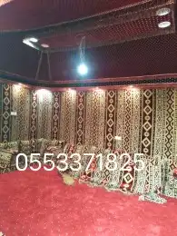 بيت شعر مشب نار قرميد استراحة ديوانيه مظلات سياره 5