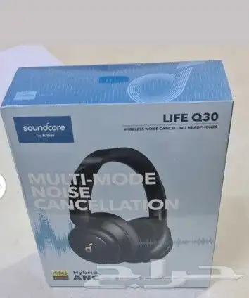 180ريال سماعة راس لاسلكية ANKER جودة عاليهQ30 0