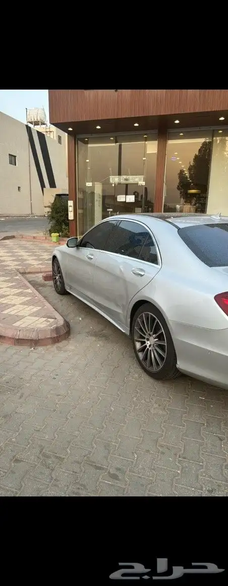 مرسيدس 550 فضي 2014 5