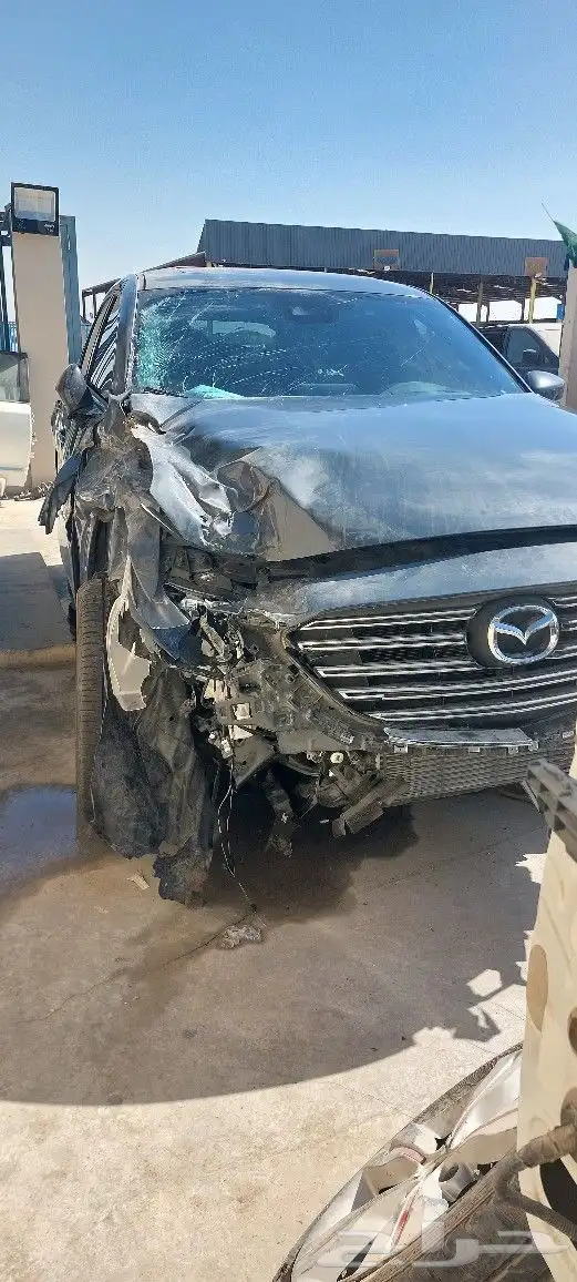 مازده cx9 2024 فل تشليح قطع غيار فقط ممشاء 12الف كيلو فقط 1