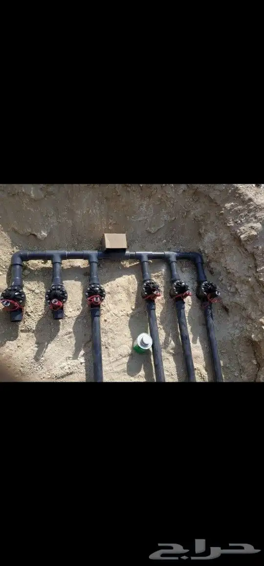 تنسيق حدائق زراعه تركيب شبكات ري 12