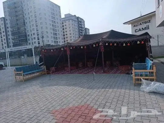 مقاول لتوريد وتركيب جميع انواع الخيام وبيوت أشع 0