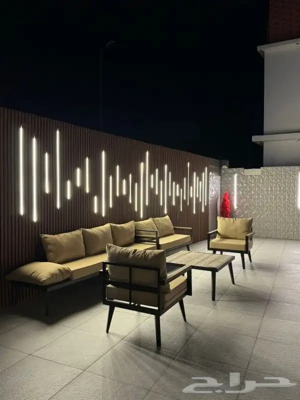 شاليه للايجار يومي وشهري غرفتين نوم وصاله كبيره ومطبخ وحمام 1