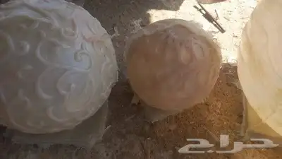 كرات ضوىية فيبر غلاس توضع على جانبي ممرات الاستراحات وبيوت ا 2