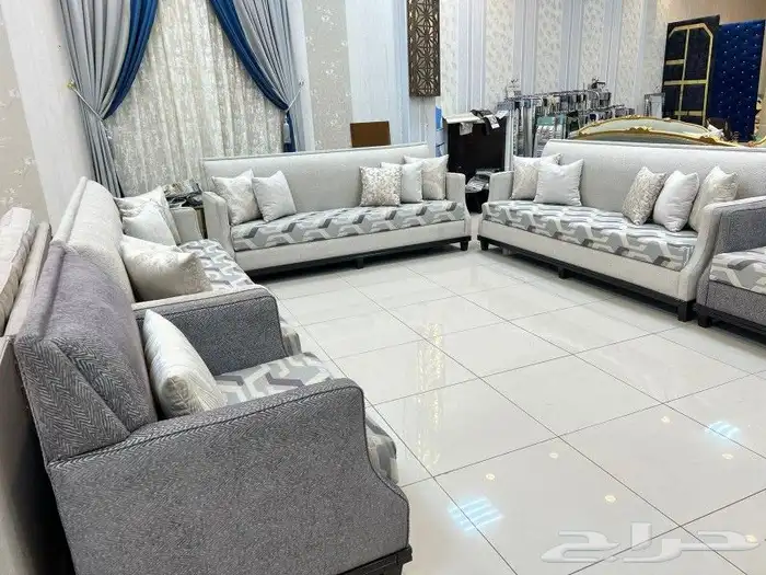 طقم كنب للبيع جديد يتسع ل 14 شخص 9