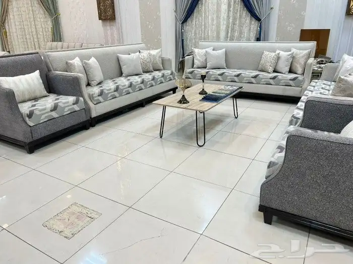 طقم كنب للبيع جديد يتسع ل 14 شخص 4