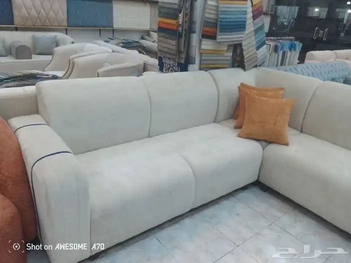 مفروشات الرياض  تفصيل جميع انواع الكنب والجلسات الارضي والست 7