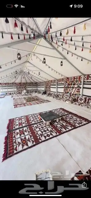بيت شعر أبيض تركي مكينة ألماني 0