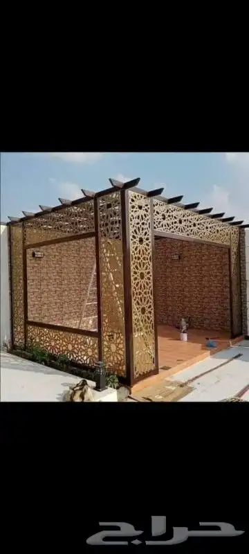 حداد هناجر ومستودعات ومضلات وبرجولات وسواتر 9