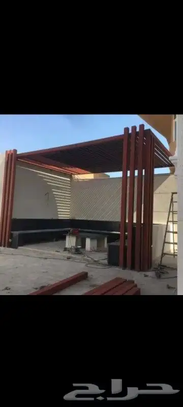 حداد هناجر ومستودعات ومضلات وبرجولات وسواتر 2