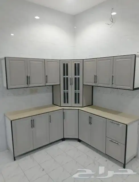 مطابخ المنيوم جديده جاهزه وجاهز معدل حسب الطلب 0
