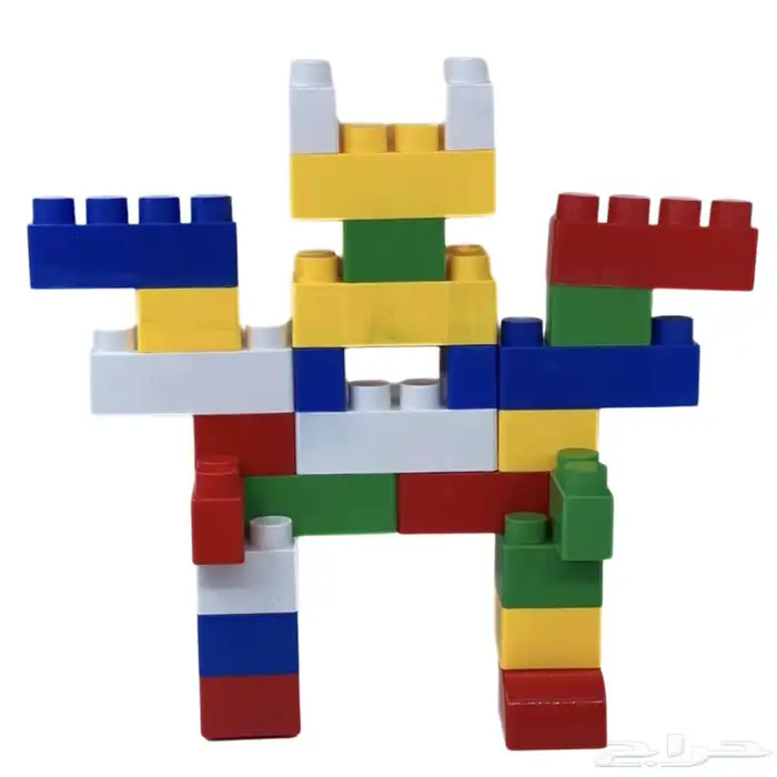 لعبة كيس مكعبات التركيب للأطفال مع 138 قطعة ( العاب تركيب ) 4