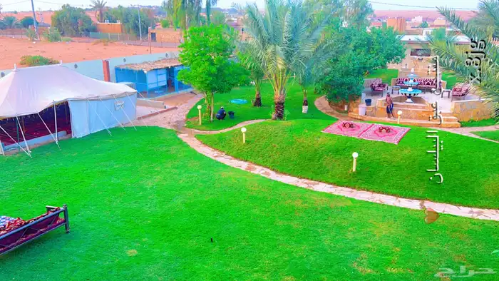مخيم ومزرعه عبق البيلسان 1