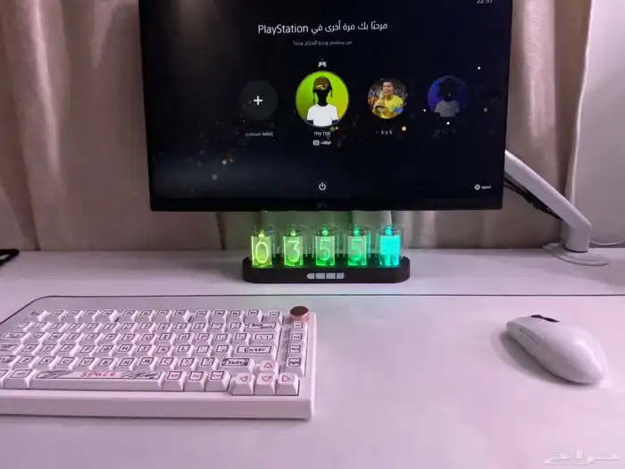 ساعة رقمية خشبية للسيت اب اخذتها ب250 4