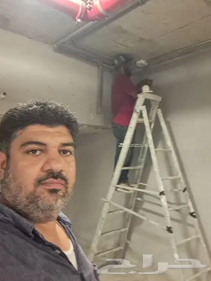 تركيب وتمديد كاميرات انتركم شبكات سماعات جهاز بصمه 36