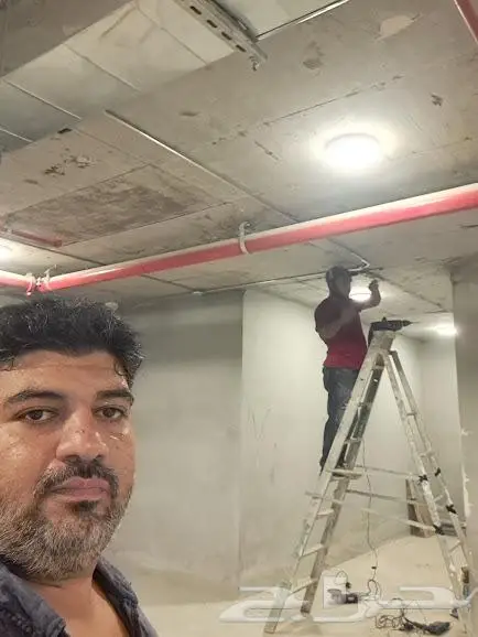 تركيب وتمديد كاميرات انتركم شبكات سماعات جهاز بصمه 60