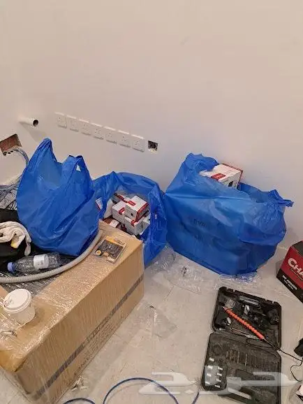 تركيب وتمديد كاميرات انتركم شبكات سماعات جهاز بصمه 63