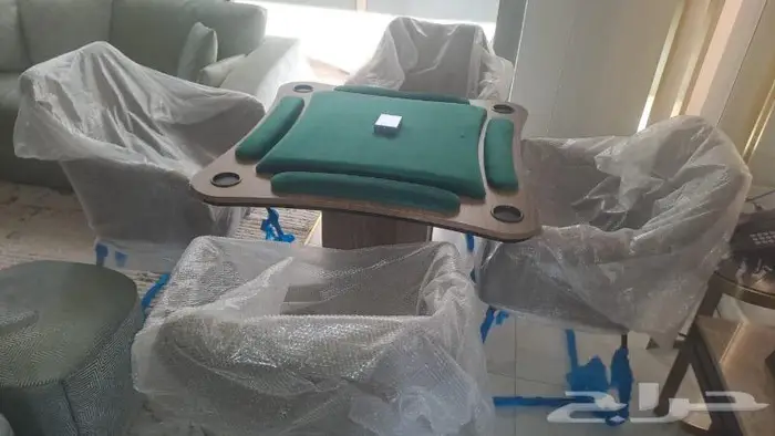 طاولة بلوت مع كراسي عرض خاص 0