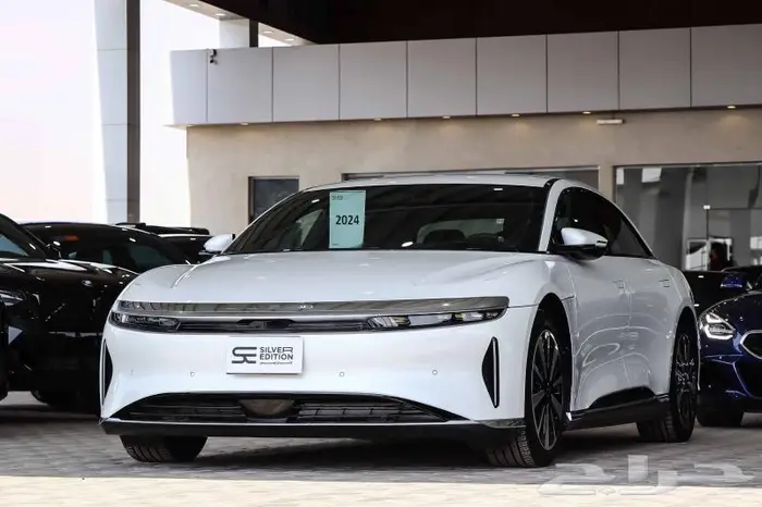 لوسيد بيور موديل 2024 لون ابيض كهرب 2