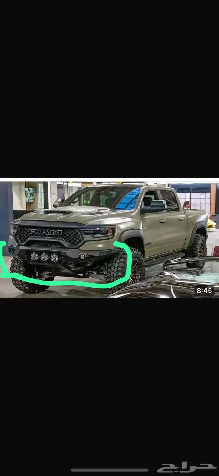 TRX body kit upgrade ترقية دوج رام الشكل الجديد او القديم 12