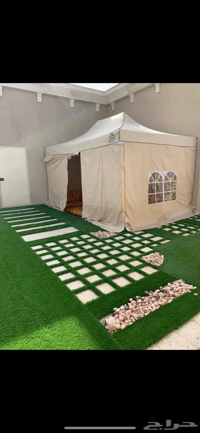 مظلات و خيام شتوية متنقله وبجودة عالية وحديد متين جلسات خار 5