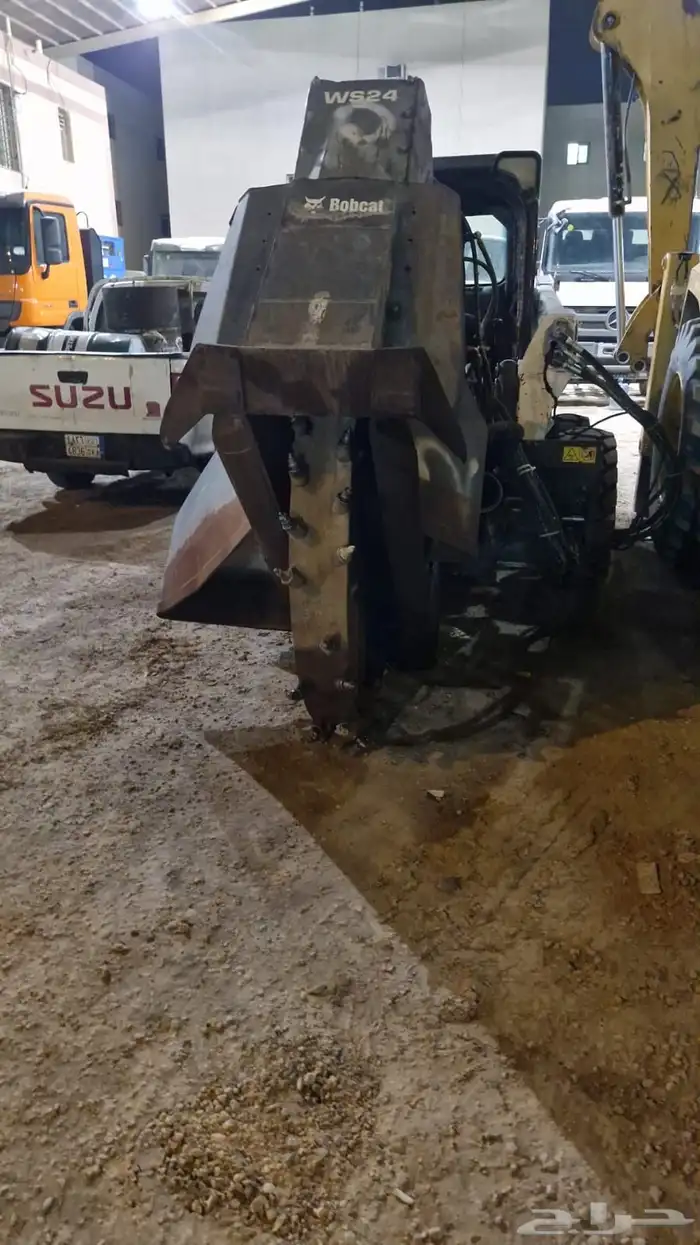 حفار ترنش عرض 20 عمق 60 للايجار 0