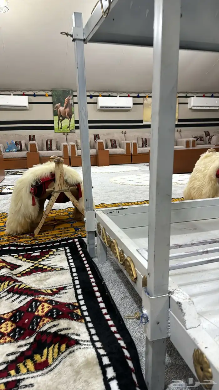 بيوت شعر جديدة آبيض وأسود جميع المقاسات وخيم 4