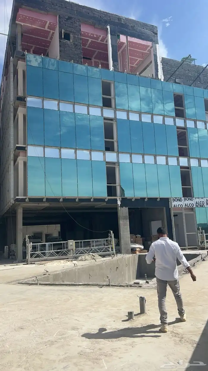 تركيب واجهات المباني قزاز وكلاذينج 20