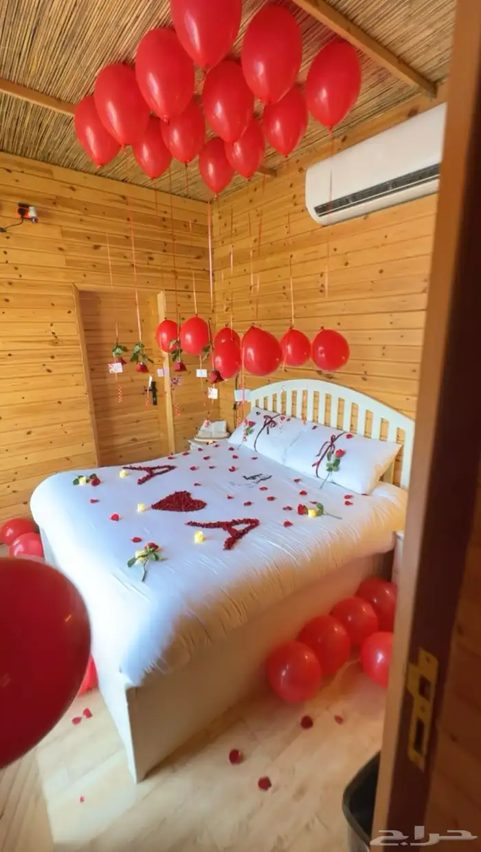 اكواخ ريفيه للعرسان مع تنسيق حفلات وذكرى زواج 2