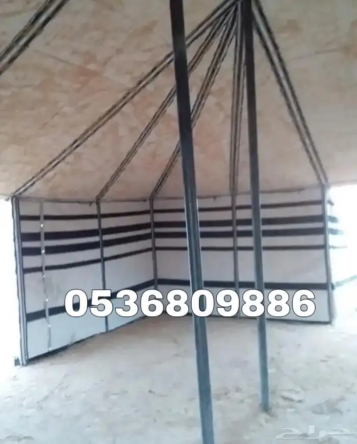 بيوت شعر - بيت شعر ابيض تركي خياطة يدوية - خيام شعر 16