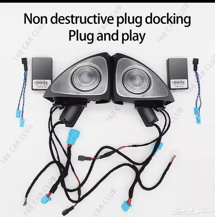 قطع غيار مرسيدس c شاشه عداد ليد 4