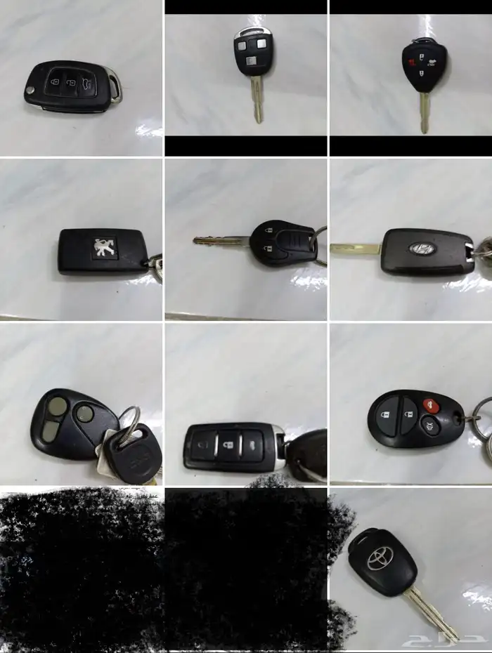مفتاح رموت متنوعه للبيع 0