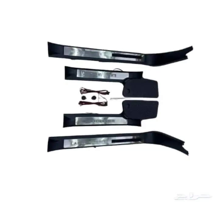 عتبات ابواب لاندكروزر 2016-2021 اسود   بيج 1