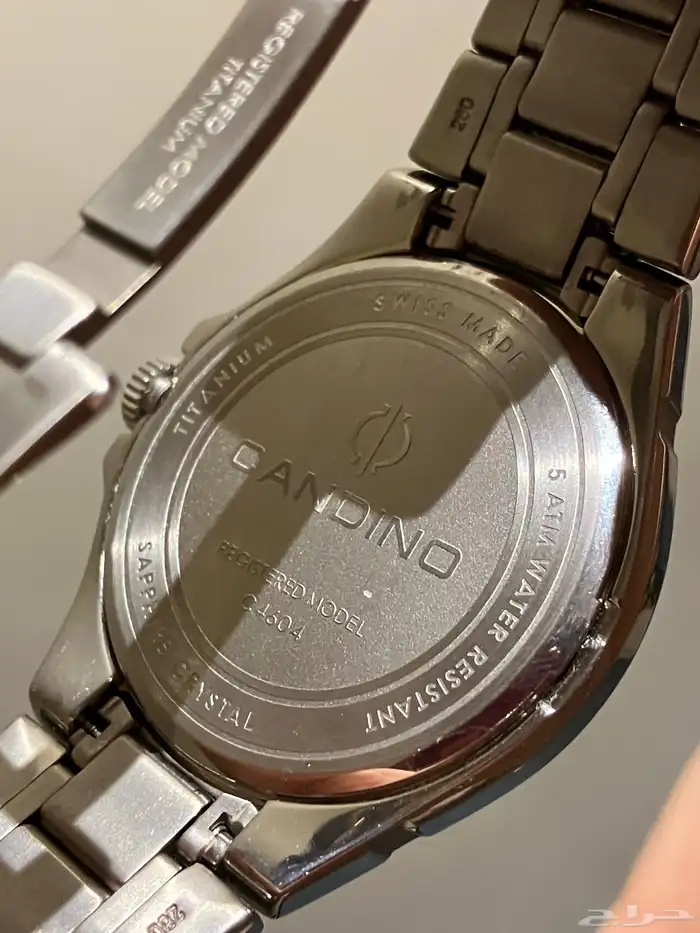 ساعة كاندينو تيتانيوم اصلية Candino watch 4