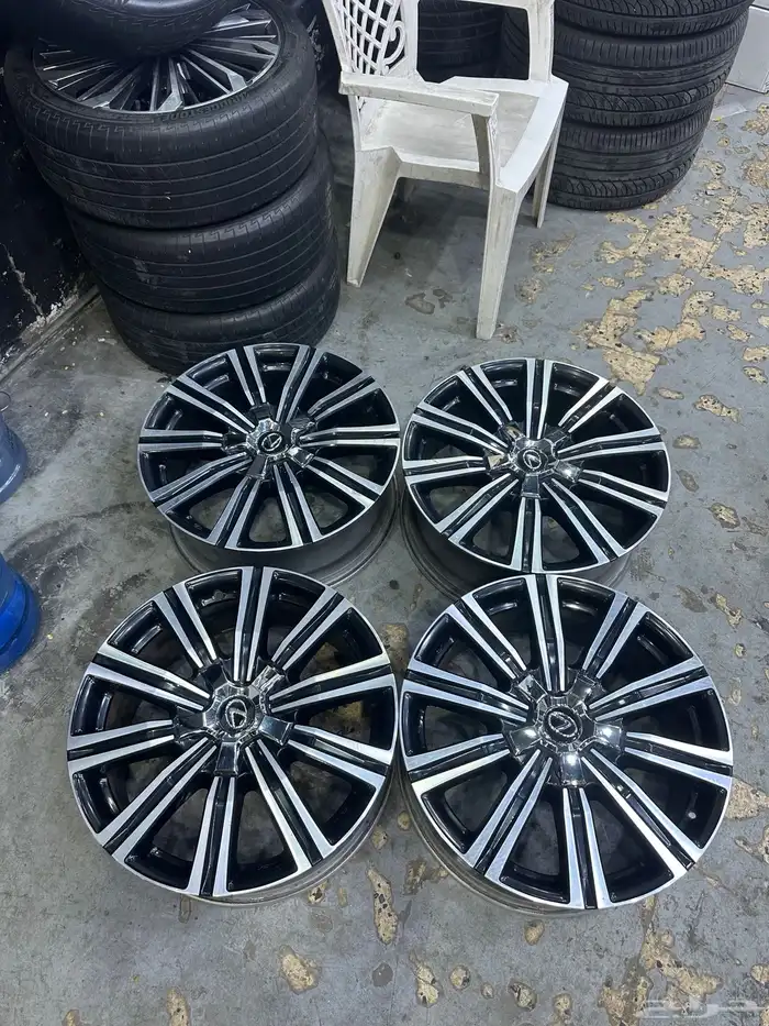 جنوط لكزاس وكاله مقاس 21 مكحل اسود 6