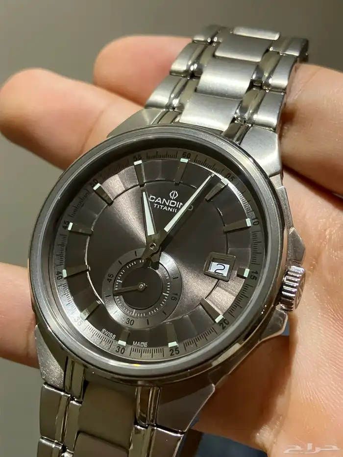 ساعة كاندينو تيتانيوم اصلية Candino watch 2
