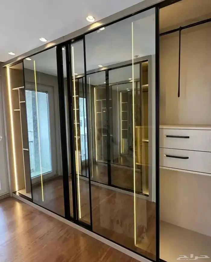 غرف نوم _خزائن مبتكره _ سراير فندقيه 6