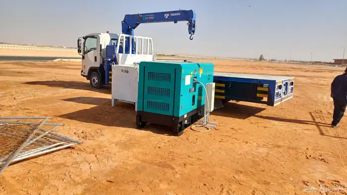 مولدات كهرباء كاتم صوت للإيجار 5