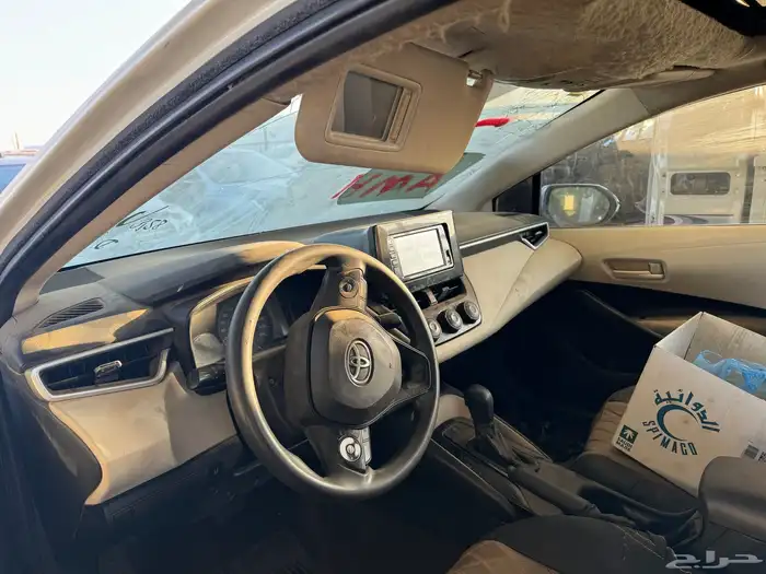 كورولا تويوتا 2021 للبيع قطع غيار مستعمل 2