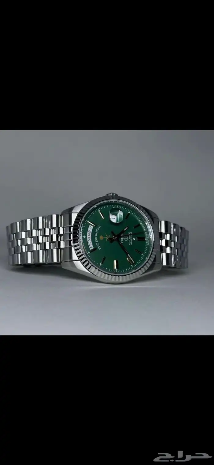 ساعة سويسرية اليوم الوطني السعودي WEST END CO 4