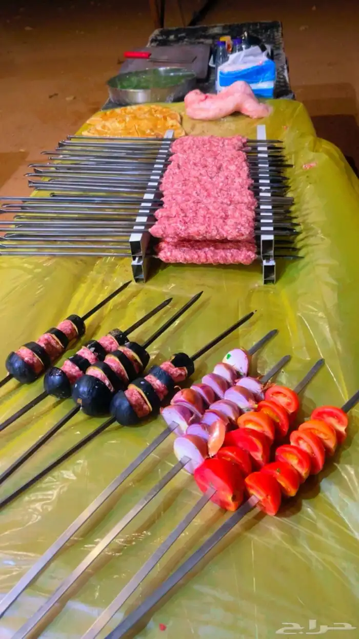 معلم مشويات خارجيه و دوار السعاده 17