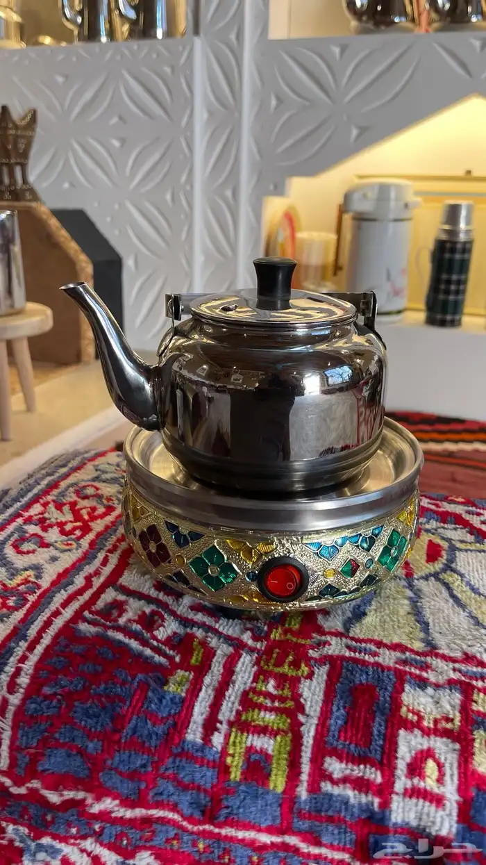 سخانة لدلة القهوه وبريق الشاهي 2