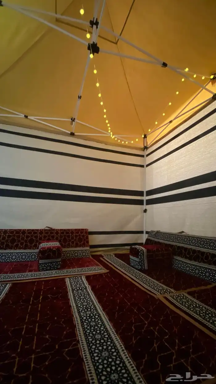 تأجير خيمة مع جلسات 1