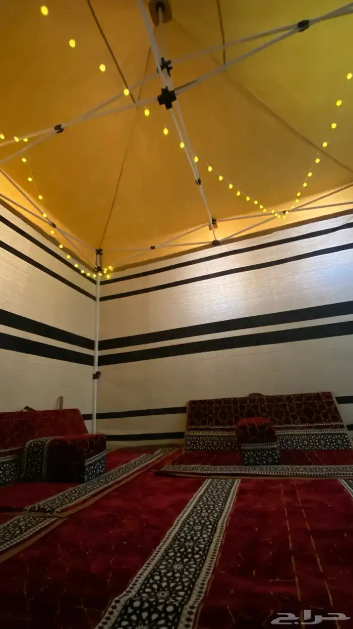 تأجير خيمة مع جلسات 2