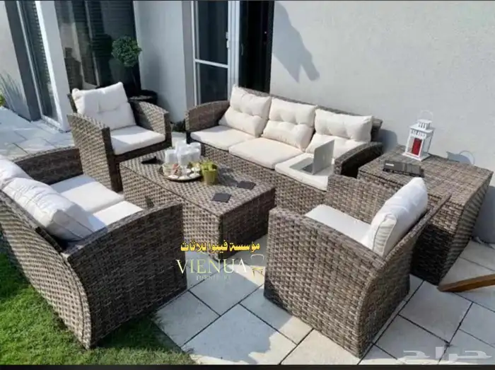 جلسة حدائق راتان خارجية 0