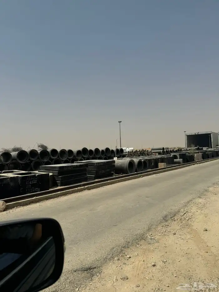 مواسير خرسانية وعبارات سيول 1