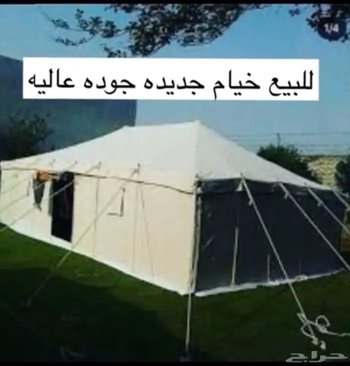 خيمة على شكل بيت شعر 6