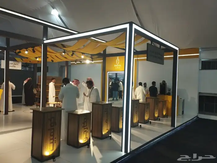 تفصيل بوثات معارض بيع كوفيهات محطات 2
