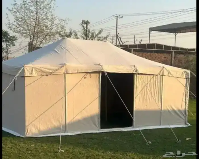خيمة على شكل بيت شعر 5