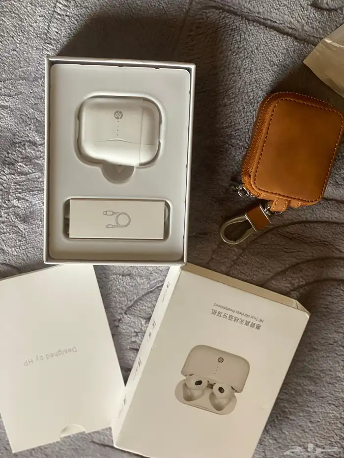 سماعات ايربودز hp جديدة تماما 8